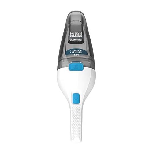  Black & Decker Handstaubsauger, 3,6 V, 1,5 Ah, Klinkenstecker, Weiss