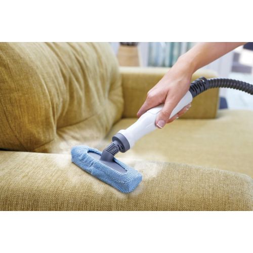  Black+Decker FSMH1300FX 7-in-1 Dampfbesen und Handdampfgerat Steam-Mop (1300W, mit Bodenverlangerung und Kalkschutzsystem, inklusive Zubehoer, AutoSelect Technologie fuer automatisch