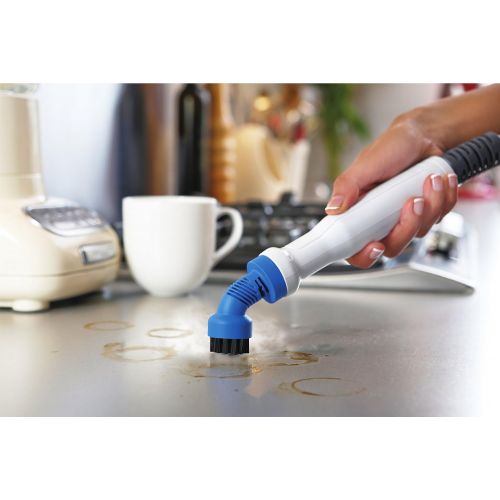  Black+Decker FSMH1300FX 7-in-1 Dampfbesen und Handdampfgerat Steam-Mop (1300W, mit Bodenverlangerung und Kalkschutzsystem, inklusive Zubehoer, AutoSelect Technologie fuer automatisch