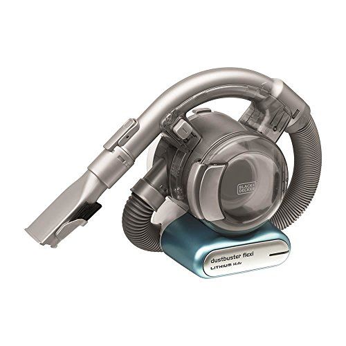  Black+Decker Lithium Dustbuster Flexi PD1420LP  14,4V Akku Handstaubsauger mit flexiblem Saugschlauch  Beutel- und kabellos  1 x Staubsauger inkl. Ladestation, Flusen- und Haara