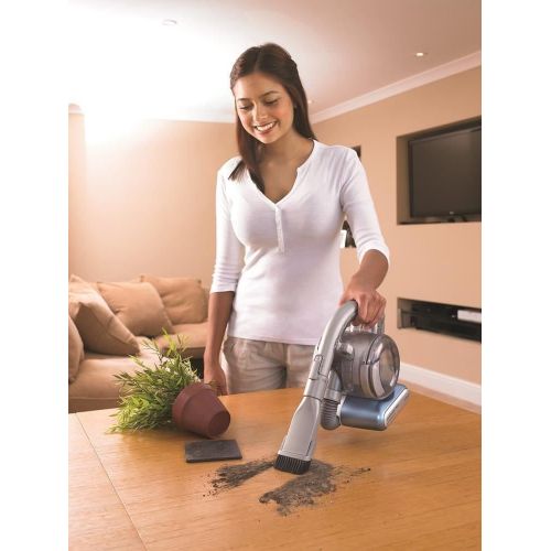  Black+Decker Lithium Dustbuster Flexi PD1420LP  14,4V Akku Handstaubsauger mit flexiblem Saugschlauch  Beutel- und kabellos  1 x Staubsauger inkl. Ladestation, Flusen- und Haara