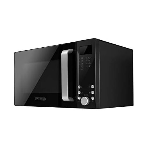  [아마존베스트]Black+Decker BXMZ900E Microwave 23 Litres, 18/10 Steel