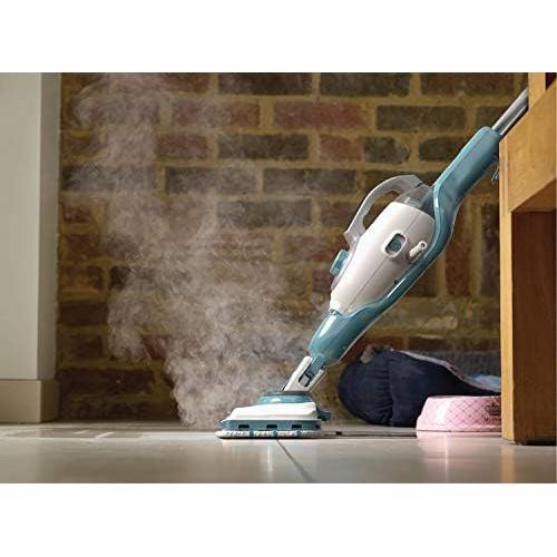  [아마존베스트]Black + Decker BHSM1615DAM-QS Steam Mop 2-in-1 1600 W with Delta Head and Steamitt