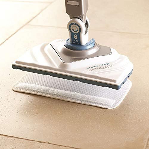  [아마존베스트]Black + Decker FSM1616-QS 2in1 steam broom (1,600W, for hygienic, thorough cleanliness, with removable delta foot, easy to use, incl. 2 pads)