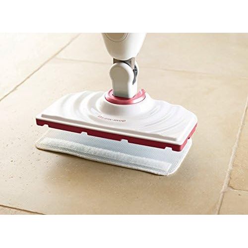  [아마존베스트]Black + Decker BDS1616R Steam Mop Steam Mop with 2Pads and Carpet Glider, 1600W