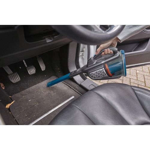  [아마존베스트]Black+Decker 36 Wh/18 V Cordless Handheld Vacuum Cleaner - Dustbuster Pet with Smart Tech (with Cyclonic Action, Integrated Extendable Crevice Nozzle, including Pet Hair Brush Char