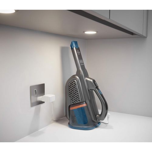  [아마존베스트]Black+Decker Lithium Dustbuster BHHV315J with Cyclonic Action - 12V 20AW Battery Handheld Vacuum Cleaner with Extendable Crevice Tool & Charging Cable - Bagless Wireless Vacuum Cle