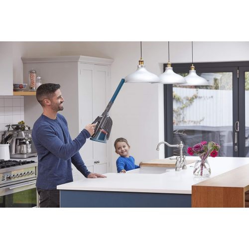  [아마존베스트]Black+Decker Lithium Dustbuster BHHV315J with Cyclonic Action - 12V 20AW Battery Handheld Vacuum Cleaner with Extendable Crevice Tool & Charging Cable - Bagless Wireless Vacuum Cle