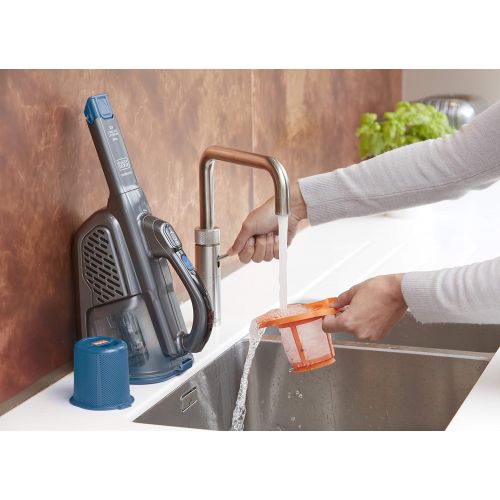  [아마존베스트]Black+Decker Lithium Dustbuster BHHV315J with Cyclonic Action - 12V 20AW Battery Handheld Vacuum Cleaner with Extendable Crevice Tool & Charging Cable - Bagless Wireless Vacuum Cle