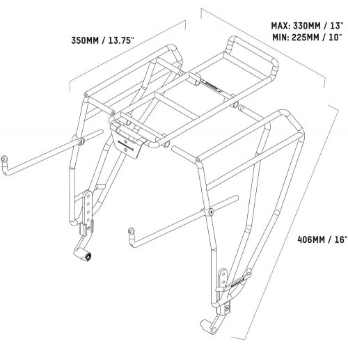  Blackburn Outpost Fat Front or Rear Bike Rack