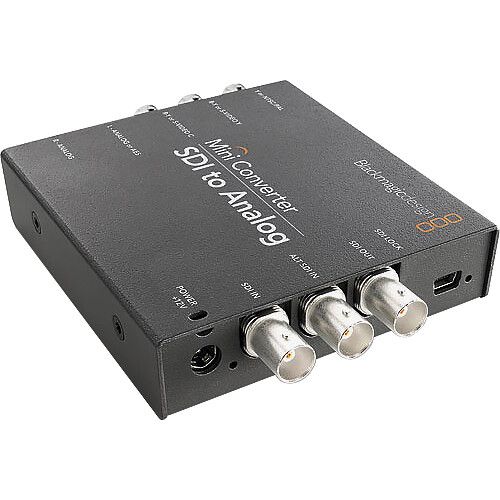 블랙매직디자인 Blackmagic Design Mini Converter SDI to Analog w/ Switronix Powertap Converter Cable Kit