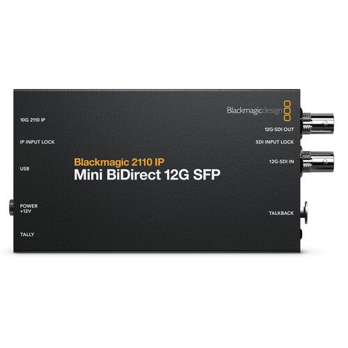 블랙매직디자인 Blackmagic Design 2110 IP Mini BiDirect 12G SFP Converter