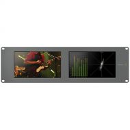 Blackmagic Design SmartScope Duo 4K Rack-Mounted Dual 6G-SDI Monitors