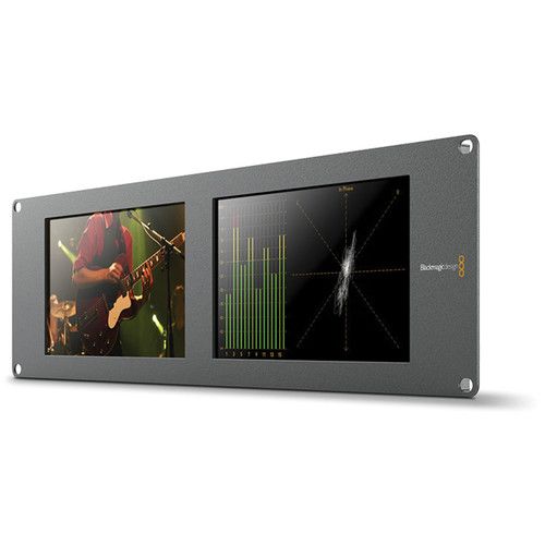 블랙매직디자인 Blackmagic Design SmartScope Duo 4K Rack-Mounted Dual 6G-SDI Monitors