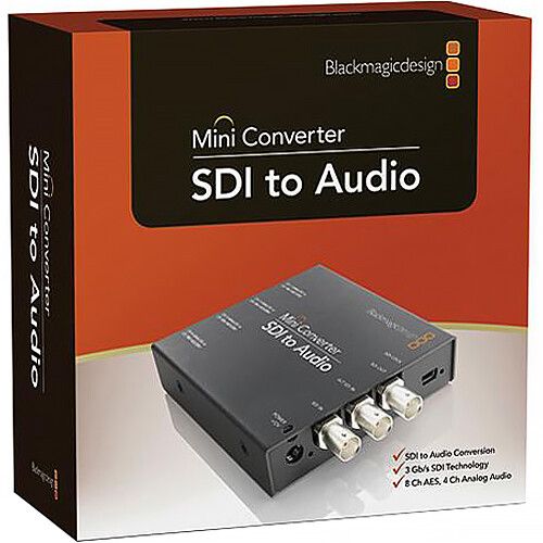 블랙매직디자인 Blackmagic Design SDI to Audio Mini Converter