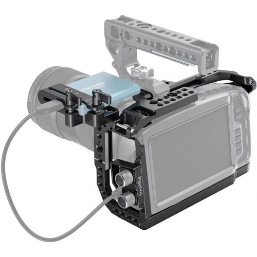 블랙매직디자인 [아마존베스트]Blackmagic Design BMPCC Pocket Cinema Camera 4K - Bundle with SmallRig HDMI and USB-C Cable Clamp, SmallRig Mount, SmallRig Camera Cage
