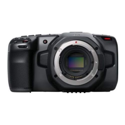 블랙매직디자인 [아마존베스트]Blackmagic Design Pocket Cinema Camera 6K (Canon EF) with 64GB Pro SD Memory Card, Two LP-E6 Battery and Charger and Accessory Bundle (6 Items)