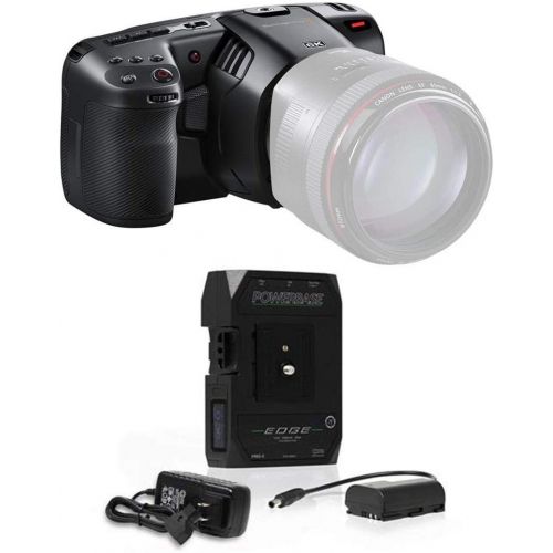 블랙매직디자인 [아마존베스트]Blackmagic Design Pocket Cinema Camera 6K EF - With Core SWX PowerBase EDGE 14.8V 49Wh Battery