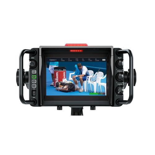 블랙매직디자인 Blackmagic Design URSA Studio Viewfinder | 7 inch Screen Live Production V-Lock Plate SDI Monitor Connection Detachable Sunshade Viewfinder for URSA Mini