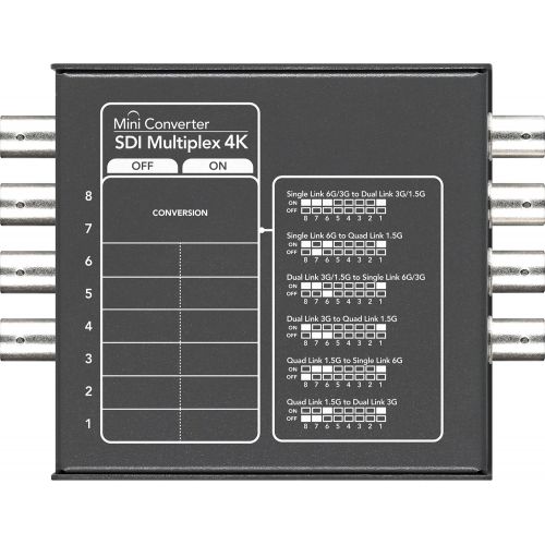 블랙매직디자인 Blackmagic Design Mini Converter - SDI Multiplex 4K BMD-CONVMSDIMUX4K