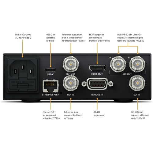 블랙매직디자인 Blackmagic Design HyperDeck Studio Mini Ultra HD Broadcast Deck