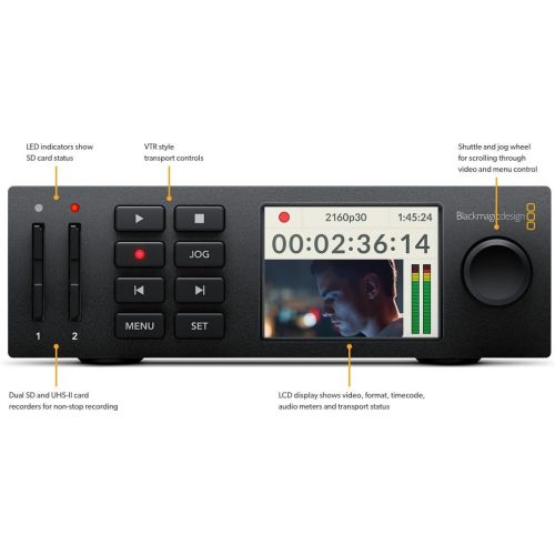 블랙매직디자인 Blackmagic Design HyperDeck Studio Mini Ultra HD Broadcast Deck