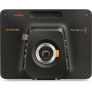 Blackmagic Design Studio 4K Camera with MFT Lens Mount, 10 Viewfinder, 12G-SDI & Optical Fiber Video IO, Built-in Talkback, XLR Audio, 4 Hour Battery