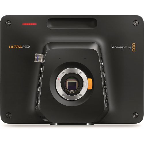 블랙매직디자인 Blackmagic Design Studio 4K Camera with MFT Lens Mount, 10 Viewfinder, 12G-SDI & Optical Fiber Video IO, Built-in Talkback, XLR Audio, 4 Hour Battery
