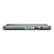 Blackmagic Design Smart Videohub 12x12 Routing Switcher, 4:2:2 and 4:4:4 Sampling, Built-in LCD with Spin Knob Control, 12 6G-SDI Inputs/Outputs