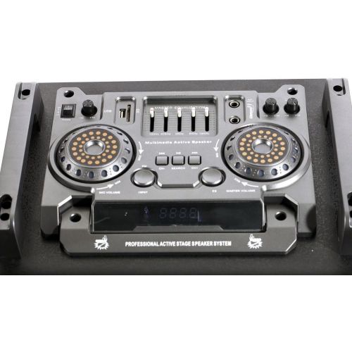  Blackmore BLS-5211BT DJ Speaker System wBluetoothEQFMUSBSD-In