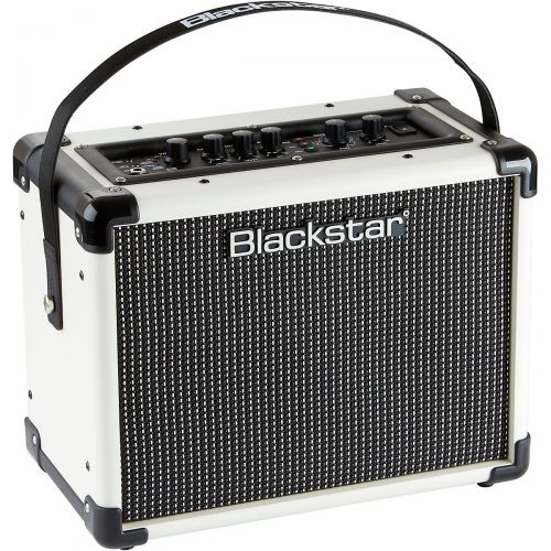  Blackstar},description:This cream-colored ID:CORE Stereo 10 is a 2x5W ultimate entry-level guitar amplifier. Incredible tone and flexibility is accessed by a simple and intuitive c