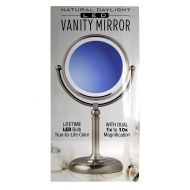 Blackstone VM-2018 Vanity Mirror, one Size, Brushed Nickel
