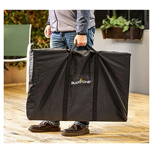  Blackstone Signature Griddle Accessories - Grill/Griddle Carry Bag - For 36 Inch Griddle Top or Grill Top - Heavy Duty 600 D Polyester - High Impact Resin