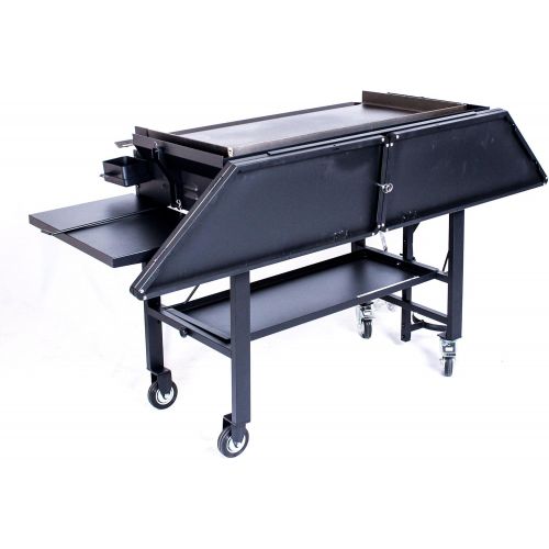  Blackstone Signature Accessories - 36 Inch Griddle Surround Table Accessory - Powder Coated Steel (Grill not Included and Doesnt fit The 36 Griddle with New Rear Grease Model)