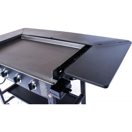  Blackstone Signature Accessories - 36 Inch Griddle Surround Table Accessory - Powder Coated Steel (Grill not Included and Doesnt fit The 36 Griddle with New Rear Grease Model)