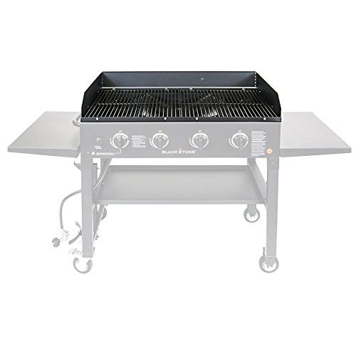  Blackstone Signature Griddle Accessories - 36 Inch Grill Top Accessory for 36 Inch Griddle - Non Stick Coating - Foldable Windscreen - Drip Tray Included