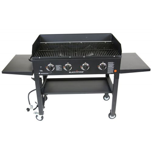  Blackstone Signature Griddle Accessories - 36 Inch Grill Top Accessory for 36 Inch Griddle - Non Stick Coating - Foldable Windscreen - Drip Tray Included