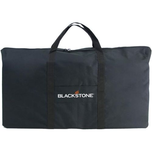  Blackstone 1182 Carry Bag for 28 Grill Top 600D Polyester Heavy Duty Water Weather Resistant-Griddle Accessories Storage for Outdoor BBQ, Camping, Picnic, Black