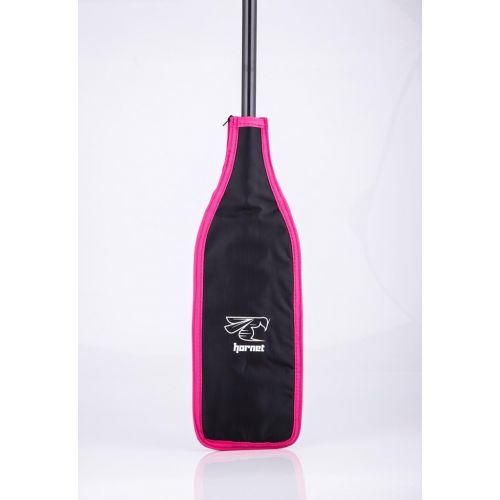  [아마존베스트]Hornet Watersports Blade Cover for Dragon Boat Paddle (Black/Pink/Silver)