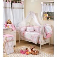 Blancho Pink Dearest Bambi 4 Pc Crib Bedding Set