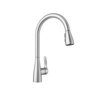 Blanco Artura 442208 Atura 1.5 GPM Kitchen Faucet with Pulldown Spray in Stainless Steel, 16.375 H x 9 D