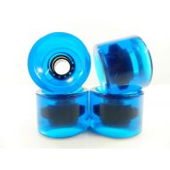 Blank 60mm Gel Solid Color Longboard Skateboard Wheels