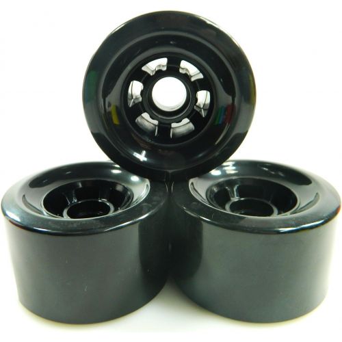  Blank 83mm Longboard Flywheels Wheels + ABEC 7 Bearings Spacers