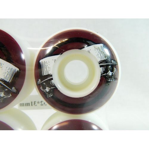  Blank 52mm x 31mm Pro Graphic Skateboard Wheels