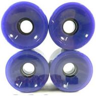 Blank Wheels 65mm Pro Longboard Skateboard Wheels Solid Gel Color