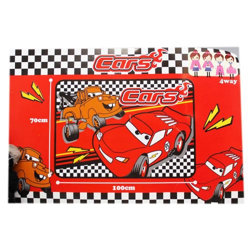  Blanket blanket Disney Pixars Cars 2D Lightning McQueena and Mater Race Flag Kids