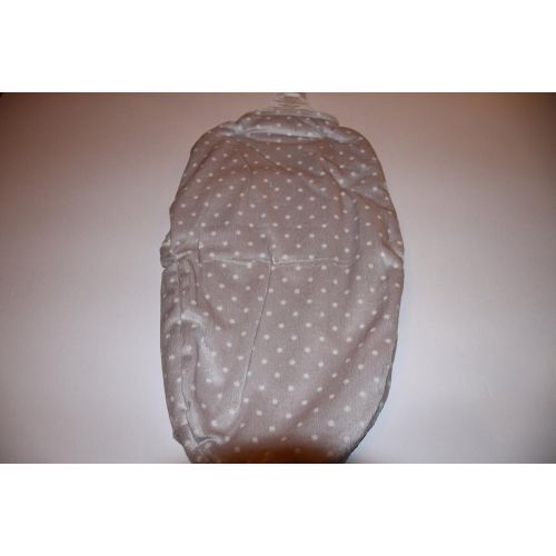  Blankets and Beyond Swaddle Blanker Grey with White Dots 0-3 Months