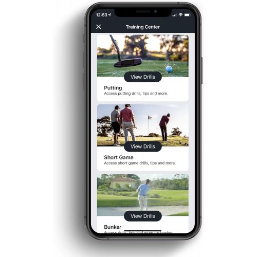  [아마존베스트]Blast Motion Golf Swing Analyzer I Captures Putting, Full Swing, with NEW Short Game and Bunker Modes I Slo-Mo Video Capture I App Enabled, iOS and Android Compatible (900-00036)