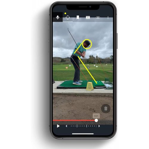  [아마존베스트]Blast Motion Golf Swing Analyzer I Captures Putting, Full Swing, with NEW Short Game and Bunker Modes I Slo-Mo Video Capture I App Enabled, iOS and Android Compatible (900-00036)