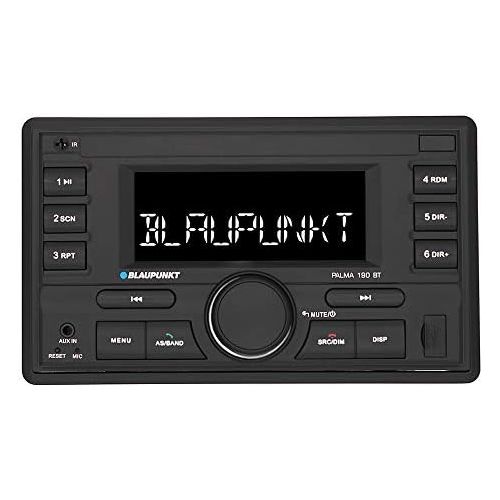  [아마존베스트]-Service-Informationen Blaupunkt Palma 190 | 2-DIN, Bluetooth Handsfree, USB, AUX, Short Installation Depth.